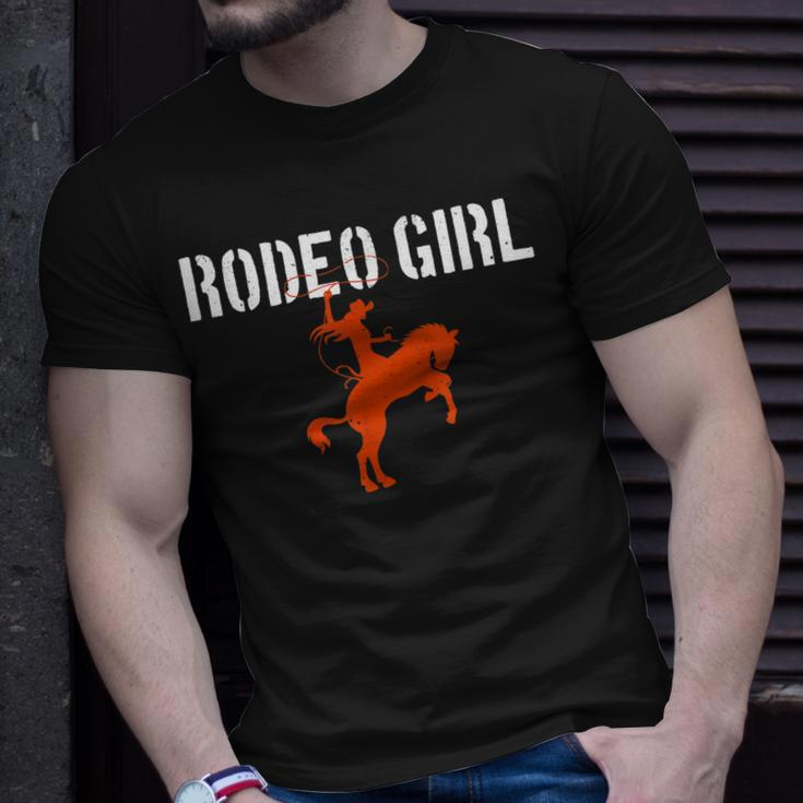 Rodeo Girl Cow Girl For Rodeo T-shirt Gifts for Him