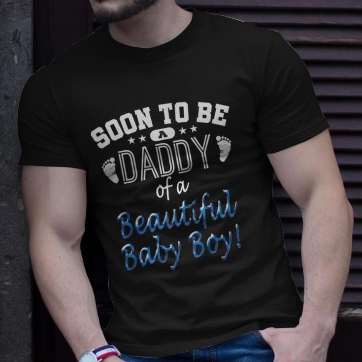 Soon To Be A Daddy Baby Boy Expecting Father Gift Unisex T-Shirt Gifts for Him