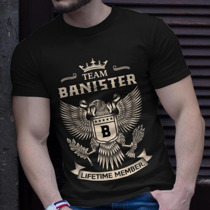 Team Banister Lifetime Member V7 Unisex T-Shirt Gifts for Him