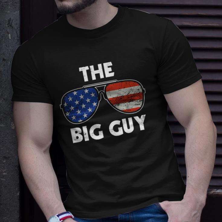 The Big Guy Joe Biden Sunglasses Red White And Blue Big Boss Unisex T-Shirt Gifts for Him