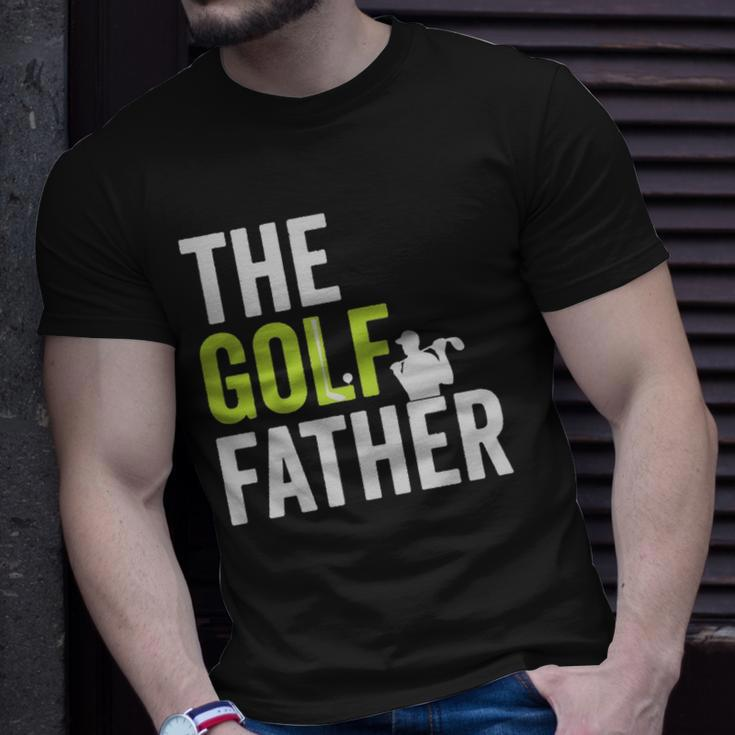The Golf Father Golffather Funny Golf Lover Gift Golfing Unisex T-Shirt Gifts for Him
