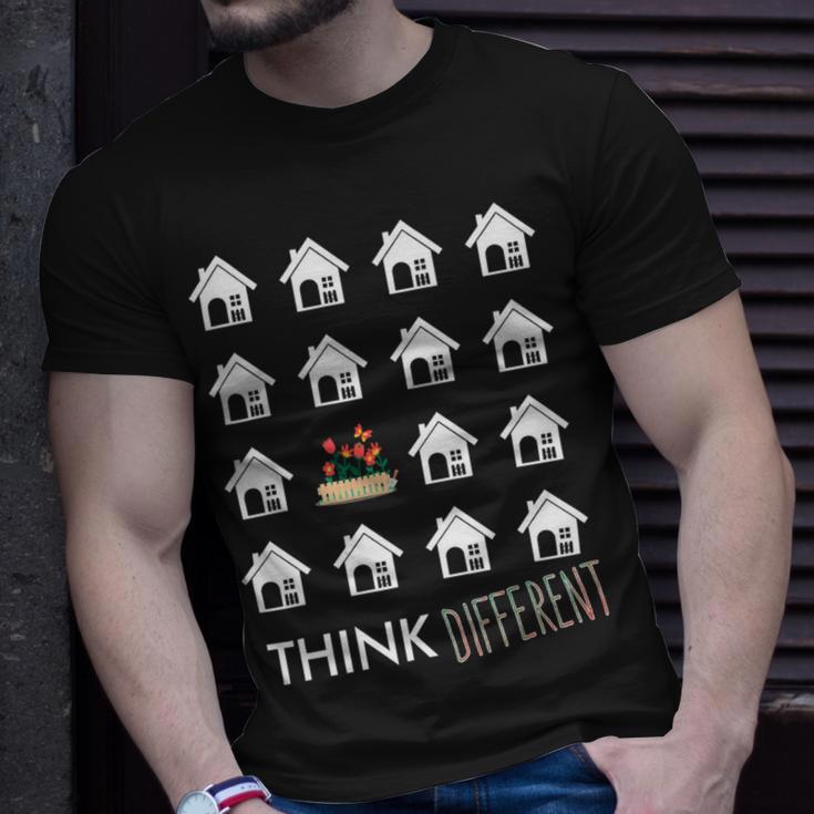 Think Different Build Gardens Not 558 Shirt Unisex T-Shirt Gifts for Him