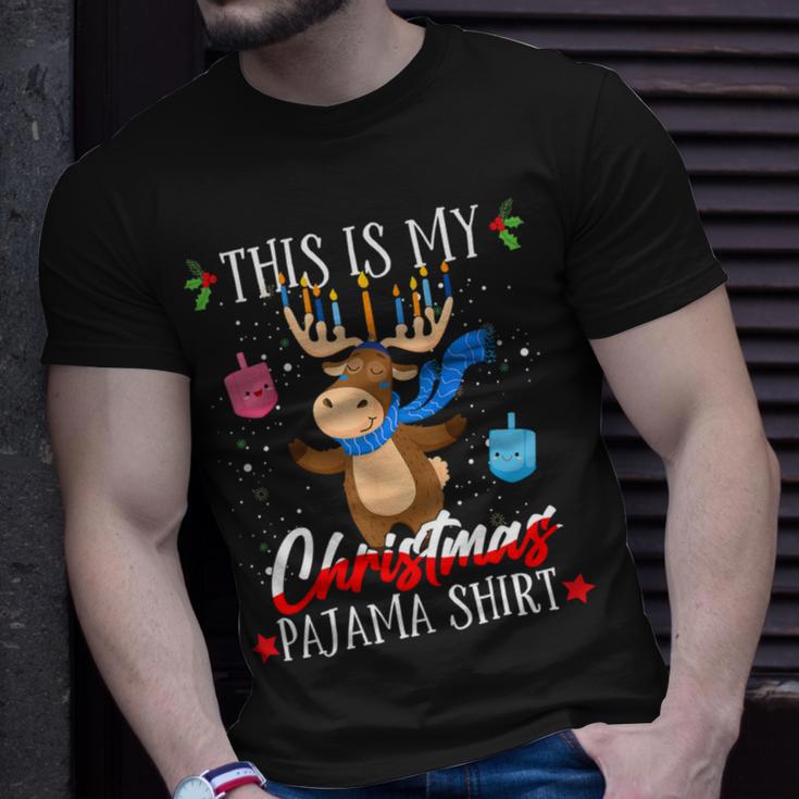 This Is My Christmas Pajama Jewish 545 Shirt Unisex T-Shirt Gifts for Him