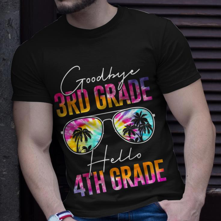 Tie Dye Goodbye 3Rd Grade Graduation Hello 4Th Grade Unisex T-Shirt Gifts for Him