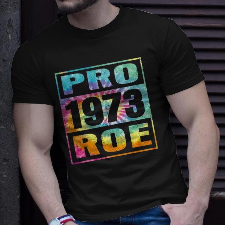 Tie Dye Pro Roe 1973 Pro Choice Womens Rights Unisex T-Shirt Gifts for Him