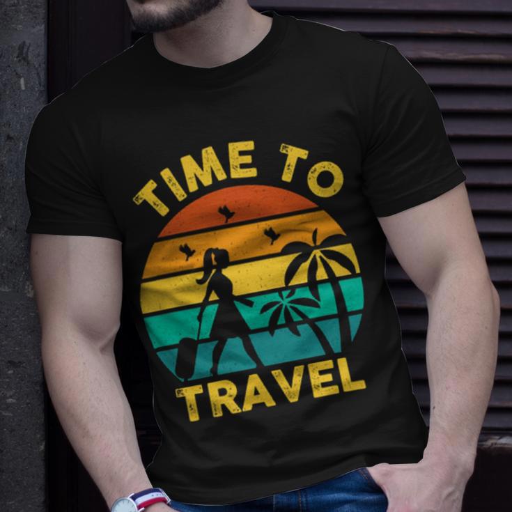 Time To Travel 807 Trending Shirt Unisex T-Shirt Gifts for Him