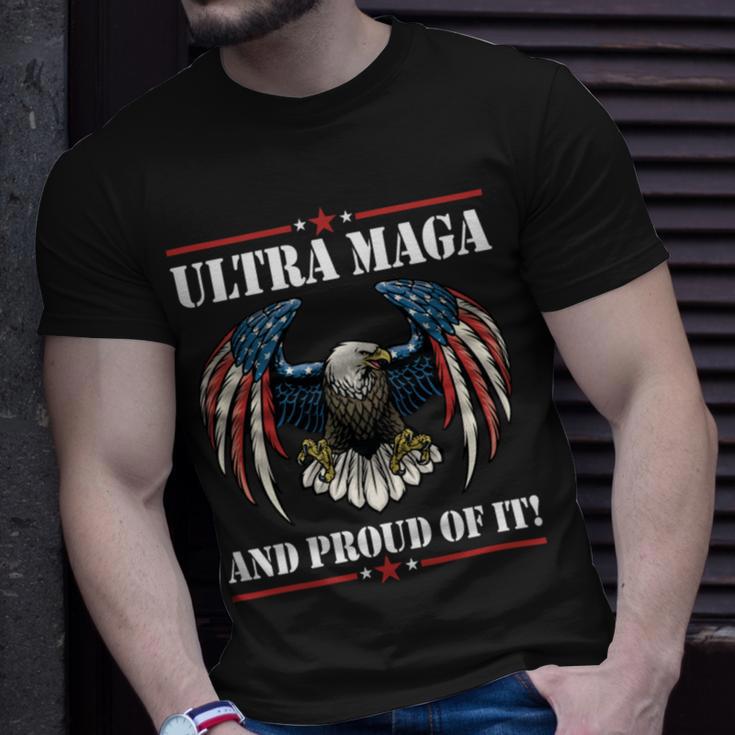 Ultra Maga Eagle Vintage Unisex T-Shirt Gifts for Him