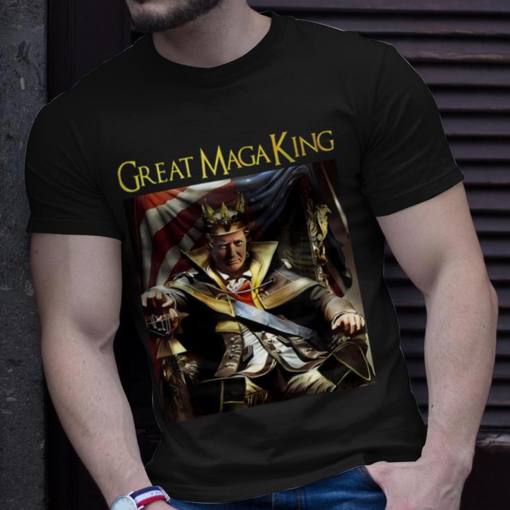 Ultra Maga Great Maga King Shirt Great Maga King Trump 2024 Unisex T-Shirt Gifts for Him