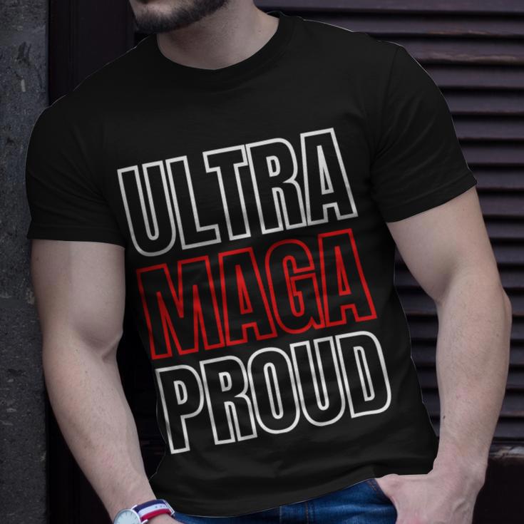 Ultra Maga Proud Patriotic Tshirt V2 Unisex T-Shirt Gifts for Him