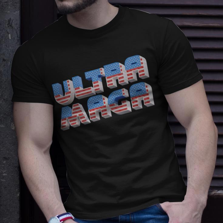 Ultra Maga Tshirt Proud Ultra Maga Make America Great Again America Tshirt United State Of America Unisex T-Shirt Gifts for Him