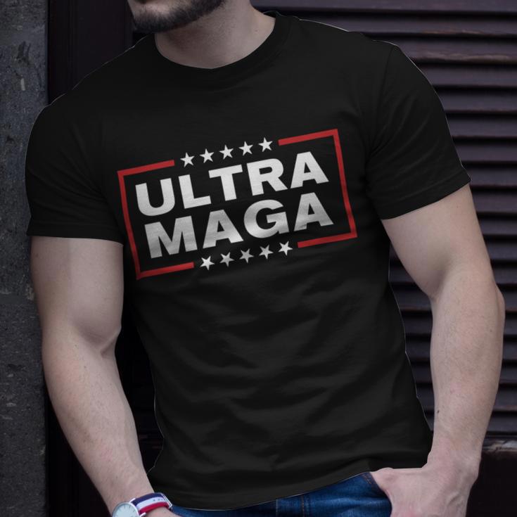 Ultra Maga United State Flag V3 Unisex T-Shirt Gifts for Him