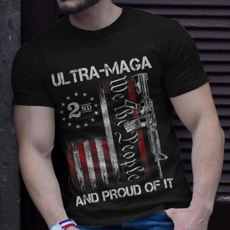 Ultra Maga We The People Proud Republican Usa Flag V2 Unisex T-Shirt Gifts for Him