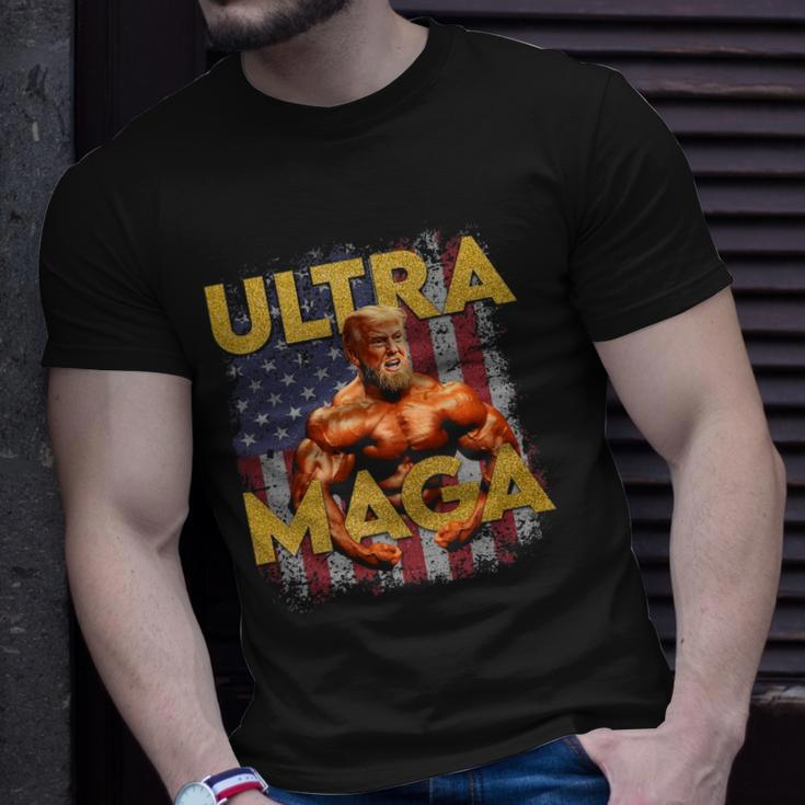 Ultra Mega Proud Ultra Maga Trump 2024 Gift Unisex T-Shirt Gifts for Him