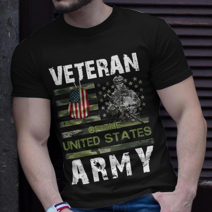 Veteran Veterans Day Us Army Veteran 8 Navy Soldier Army Military Unisex T-Shirt Gifts for Him