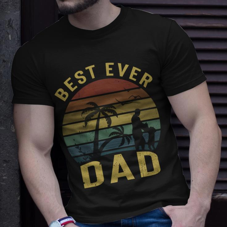 Vingtage Best Dad Ever Fathers DayShirts Unisex T-Shirt Gifts for Him