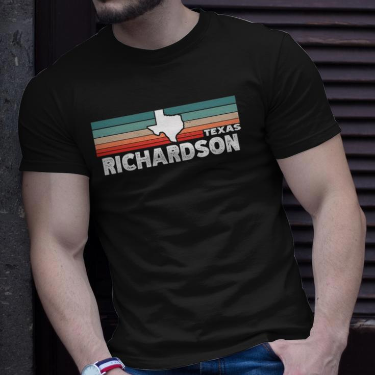 Vintage Retro Richardson Tx Tourist Native Texas State Unisex T-Shirt Gifts for Him