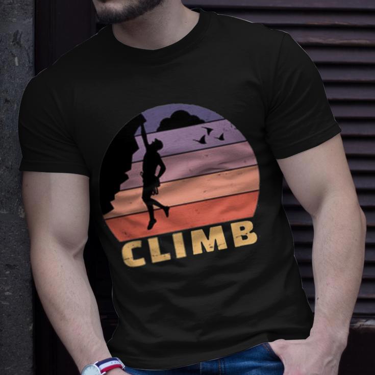 Vintage Retro Rock Climber 174 Shirt Unisex T-Shirt Gifts for Him