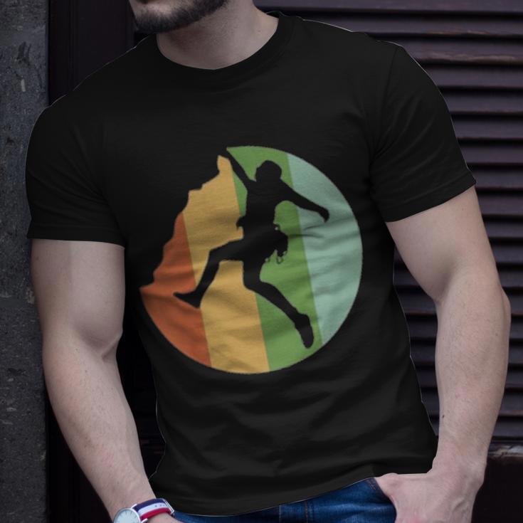 Vintage Retro Rock Climber 177 Shirt Unisex T-Shirt Gifts for Him