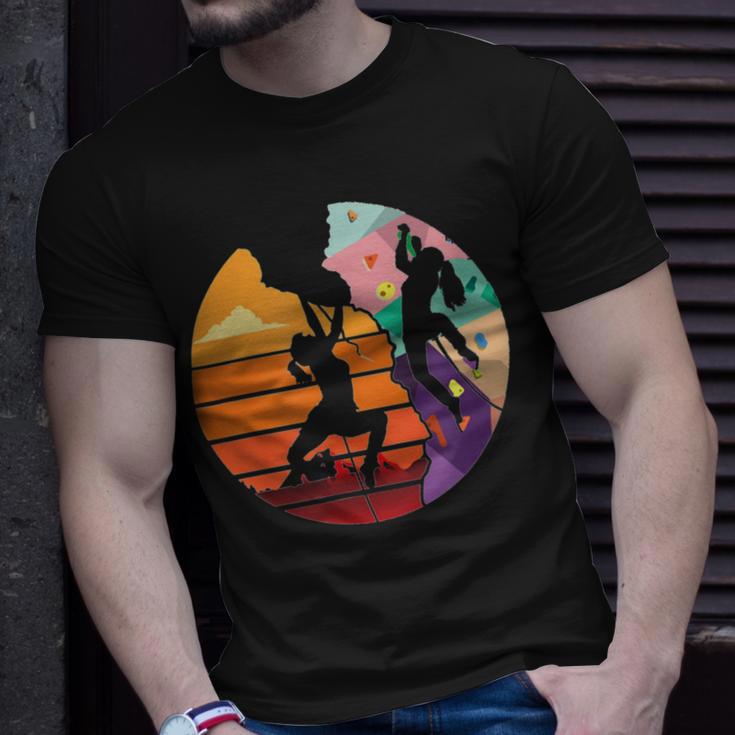 Vintage Retro Rock Climber 179 Shirt Unisex T-Shirt Gifts for Him