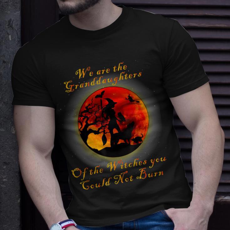 We Are The Granddaughters Of The Witches You Could Not Burn 212 Shirt Unisex T-Shirt Gifts for Him