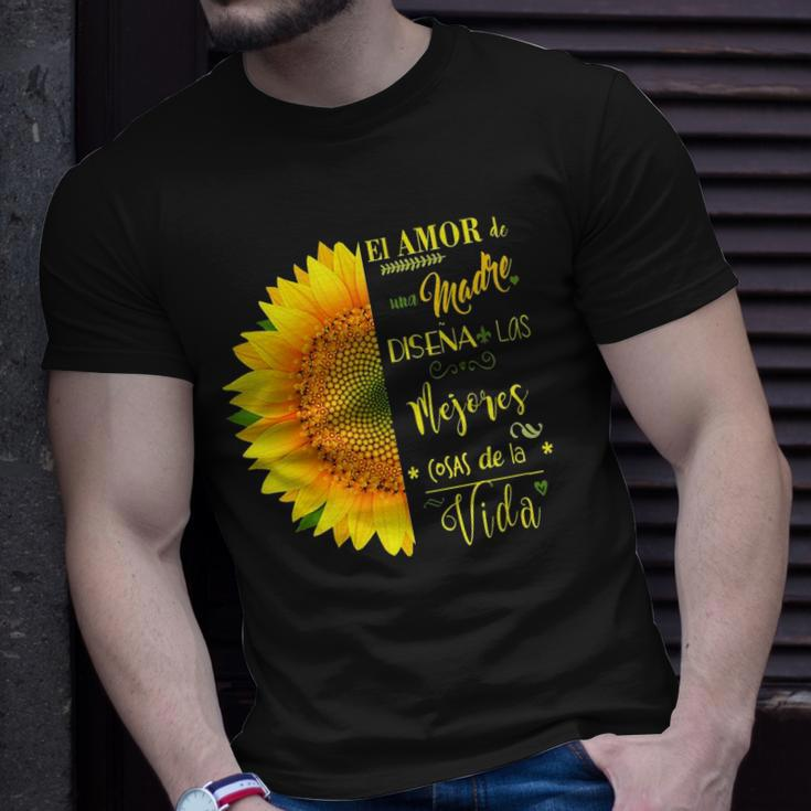 Womens Dia De La Madre El Amor De Madre Mensaje En Español Unisex T-Shirt Gifts for Him