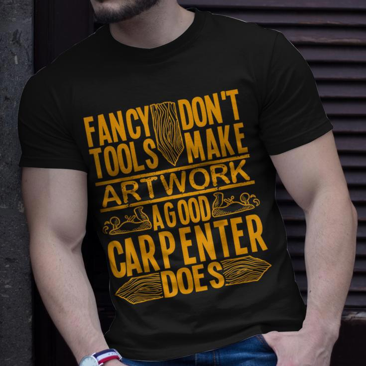 Woodworking Accessories Diy Fancy Tools Good Carpenter T-shirt Gifts for Him