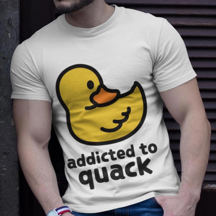 Addicted To Quack Unisex T-Shirt Gifts for Him