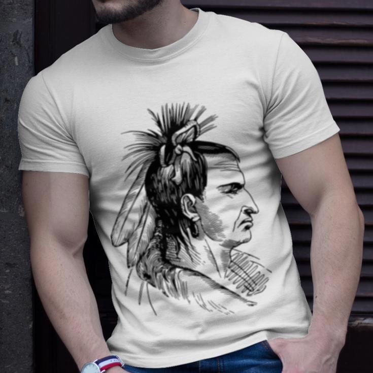 American Native Indian Graphics Unisex T-Shirt Gifts for Him