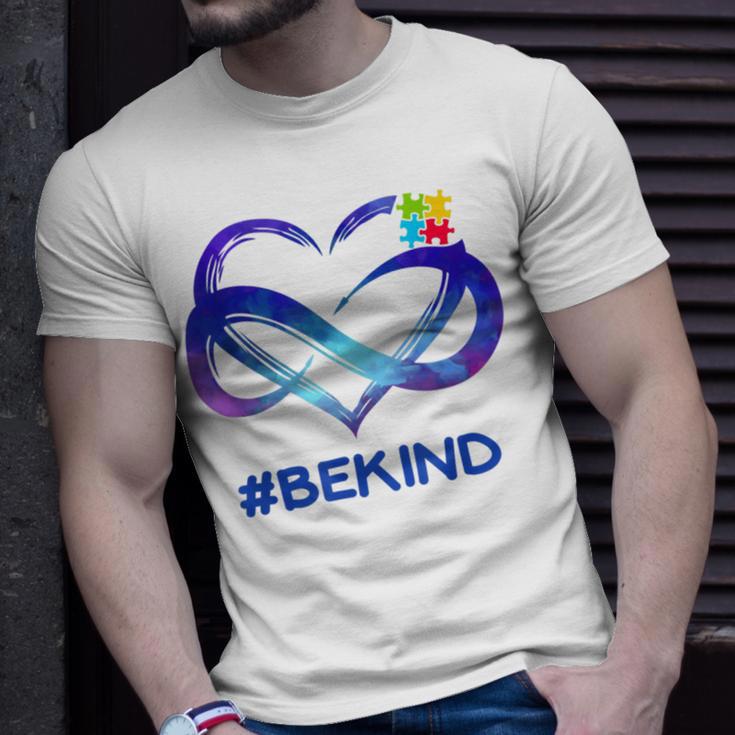 Be Kind Autism Awareness Heart Autism Awareness Month Unisex T-Shirt Gifts for Him