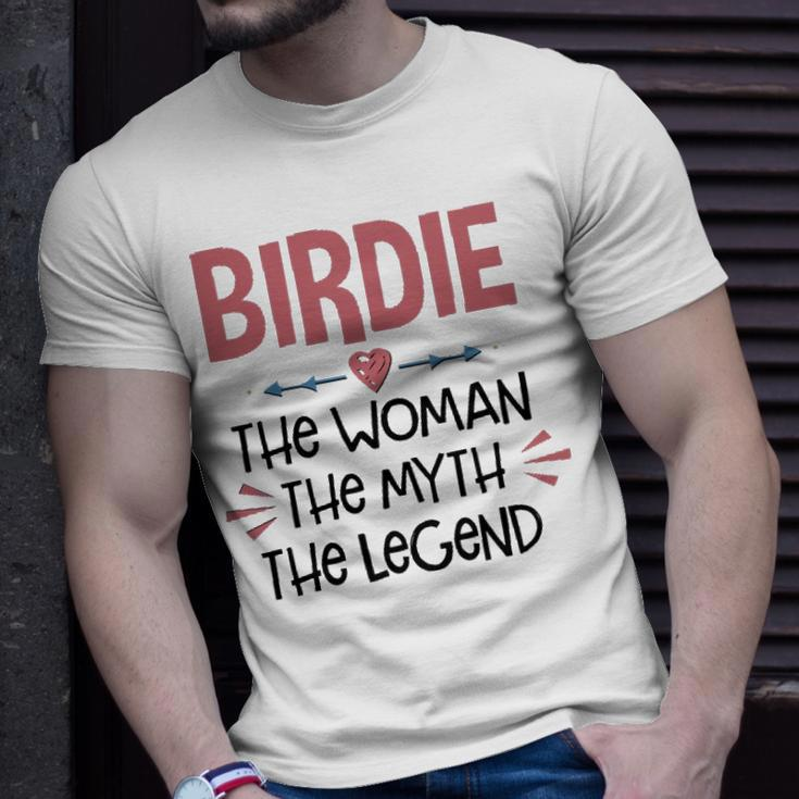 Birdie Grandma Birdie The Woman The Myth The Legend T-Shirt Gifts for Him