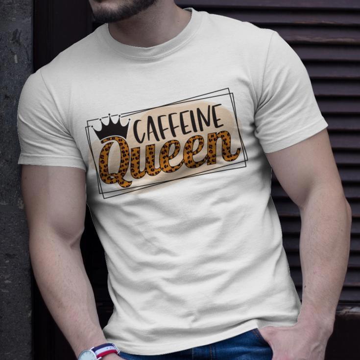 Caffeine Queen Graphic Shirt Design Unisex T-Shirt Gifts for Him