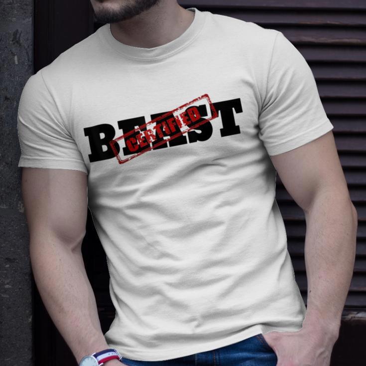 Certified Beast Athletic Workout Fitness 486 Trending Shirt Unisex T-Shirt Gifts for Him