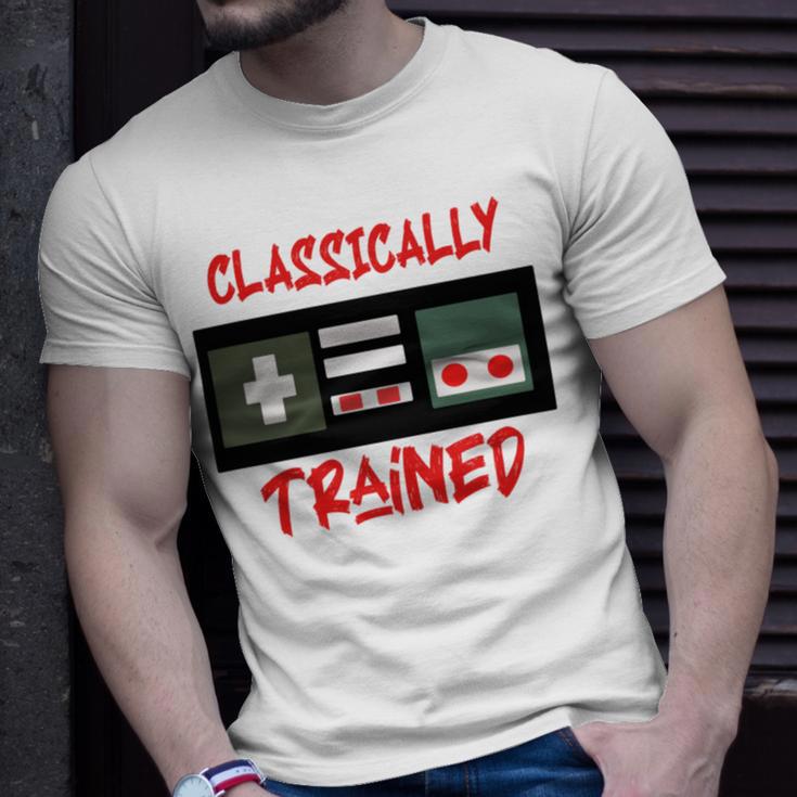 Classically Trained Shirt Funny Gamer Shirt Gamer Shirt Video Game Shirt Gamer Gift Funny Musician Shirt Unisex T-Shirt Gifts for Him