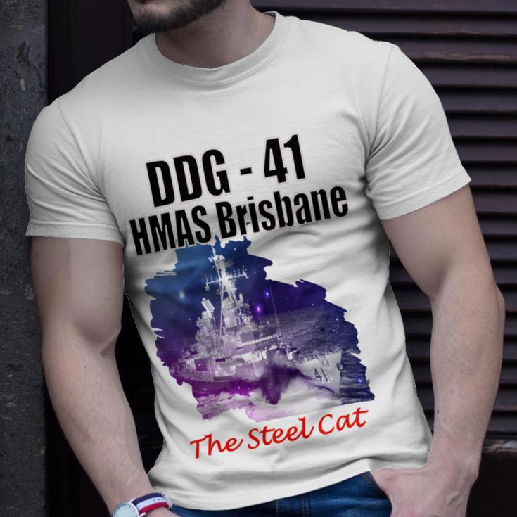 Ddg - 41 Hmas Brisbane Unisex T-Shirt Gifts for Him