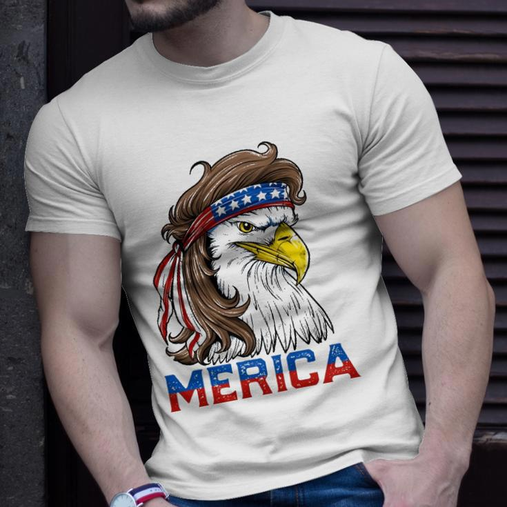 Eagle Mullet 4Th Of July American Flag Merica Usa Essential Unisex T-Shirt Gifts for Him