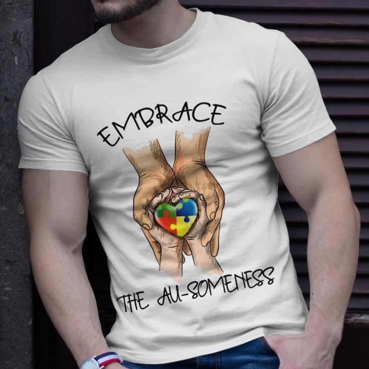 Embrace Ausomeness Unisex T-Shirt Gifts for Him