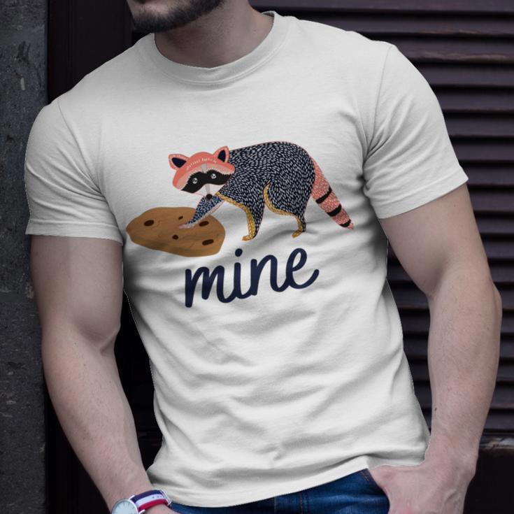 Funny Cookie Raccoon Food Lover Unisex T-Shirt Gifts for Him