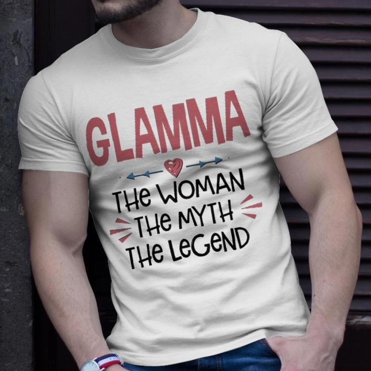 Glamma Grandma Glamma The Woman The Myth The Legend T-Shirt Gifts for Him