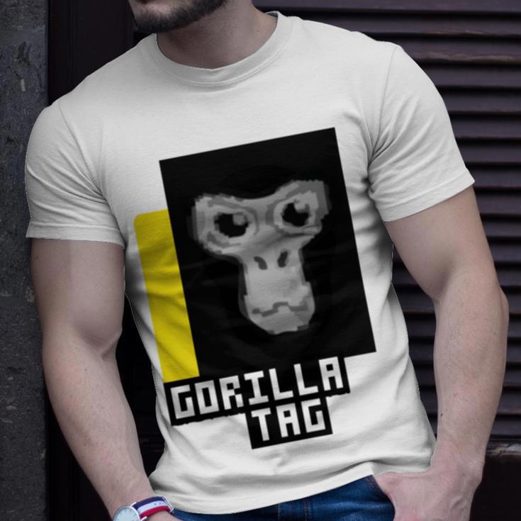 Gorilla Tag Pfp Maker Gorilla Tag Yellow Unisex T-Shirt Gifts for Him