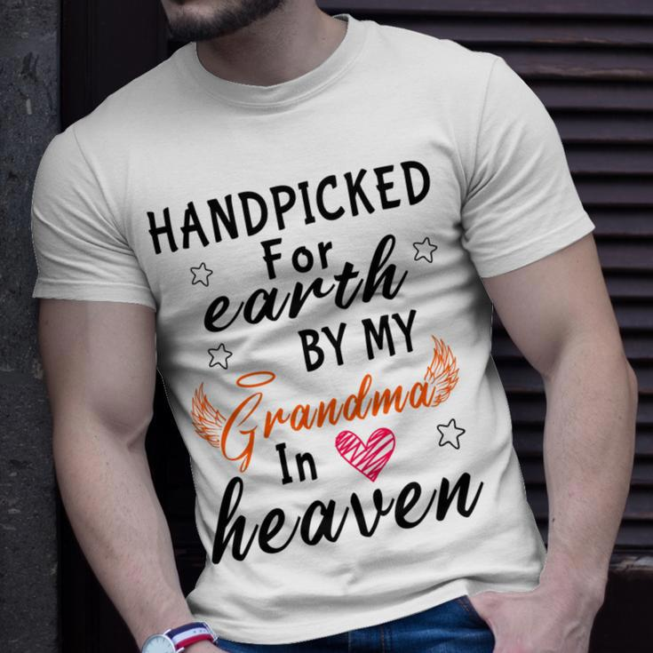Handpicked Earth Grandma Heaven Unisex T-Shirt Gifts for Him