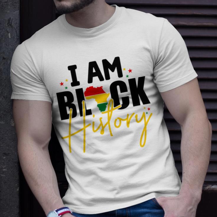 I Am Black History V2 Unisex T-Shirt Gifts for Him