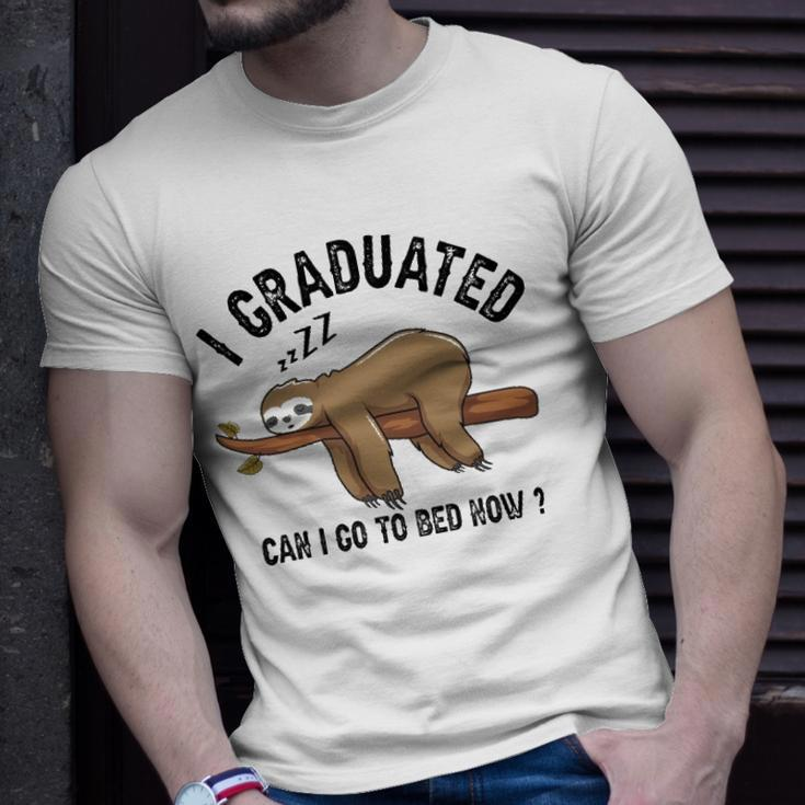 I Graduated Can I Go To Bed Now Unisex T-Shirt Gifts for Him