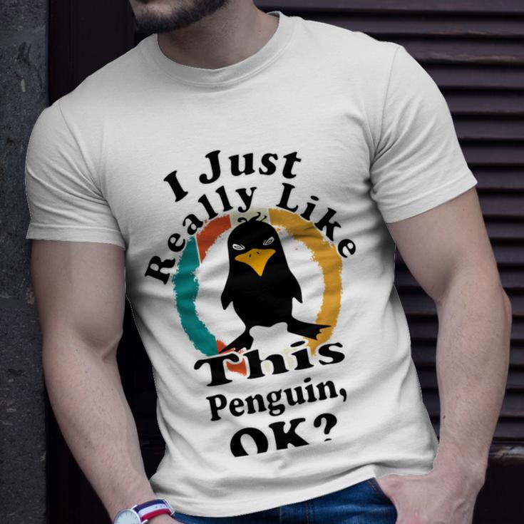 I Really Like This Penguin Ok Unisex T-Shirt Gifts for Him