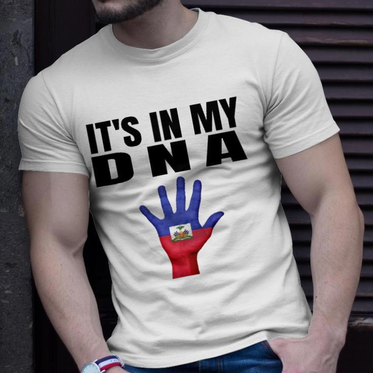 Its In My Dna Haitian Flag Haitian Independence Unisex T-Shirt Gifts for Him
