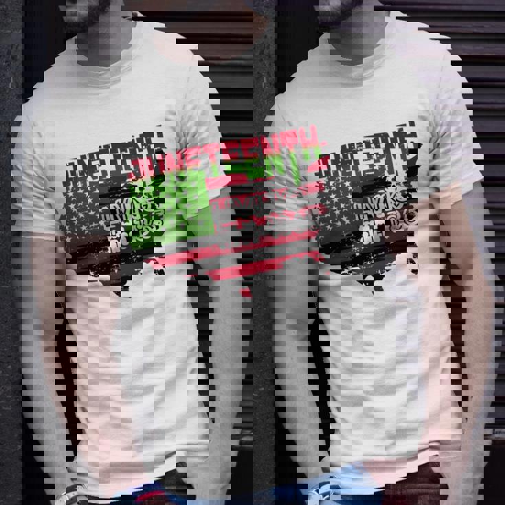 Juneteenth Living FreeIsh Since 1865 Tshirt Unisex T-Shirt Gifts for Him