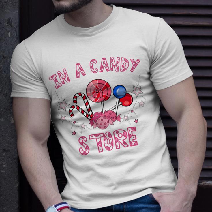 Kid In A Candy Store 35 Trending Shirt Unisex T-Shirt Gifts for Him