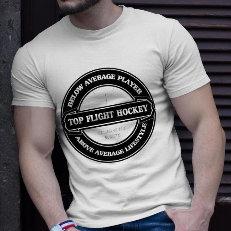 Lifestyle Top Flight Hockey Unisex T-Shirt Gifts for Him