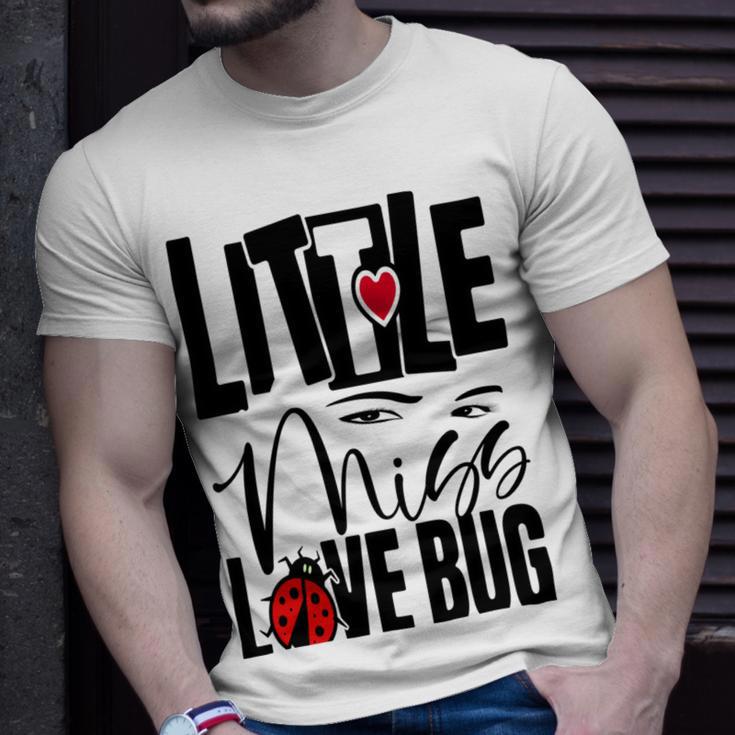 Little Miss Love Bug Unisex T-Shirt Gifts for Him