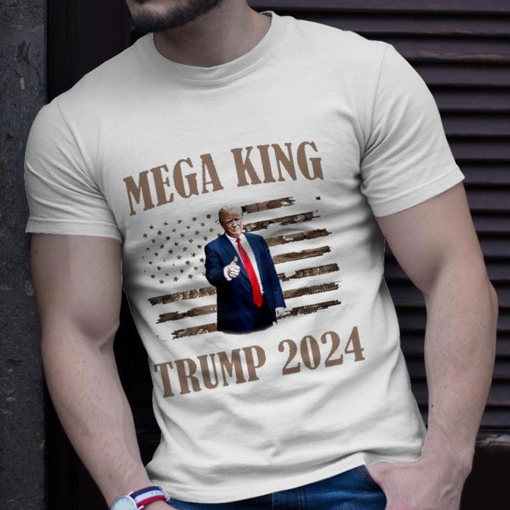 Mega King Mega King Trump 2024 Donald Trump Unisex T-Shirt Gifts for Him