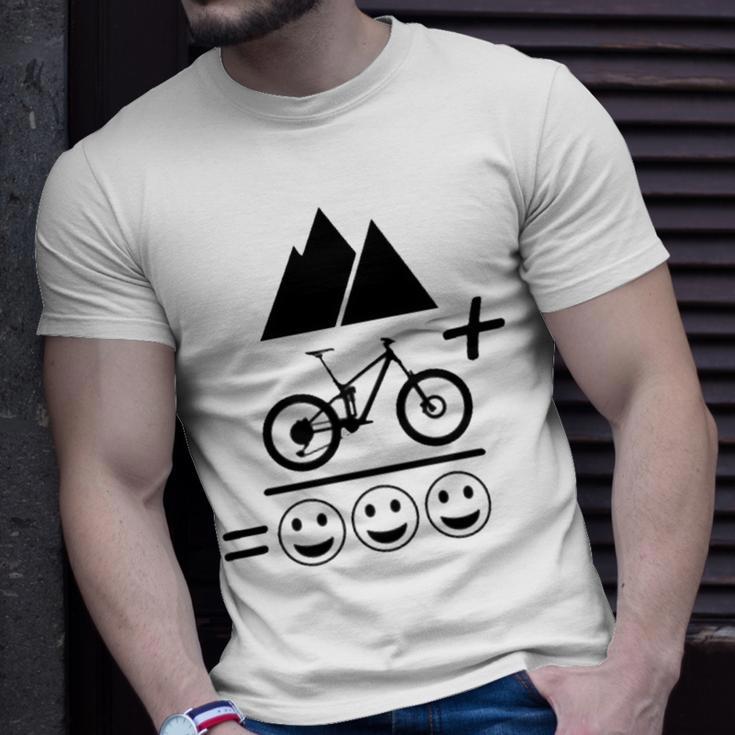 Mountain Biking Funny - Mountain Bike Happiness 194 Shirt Unisex T-Shirt Gifts for Him